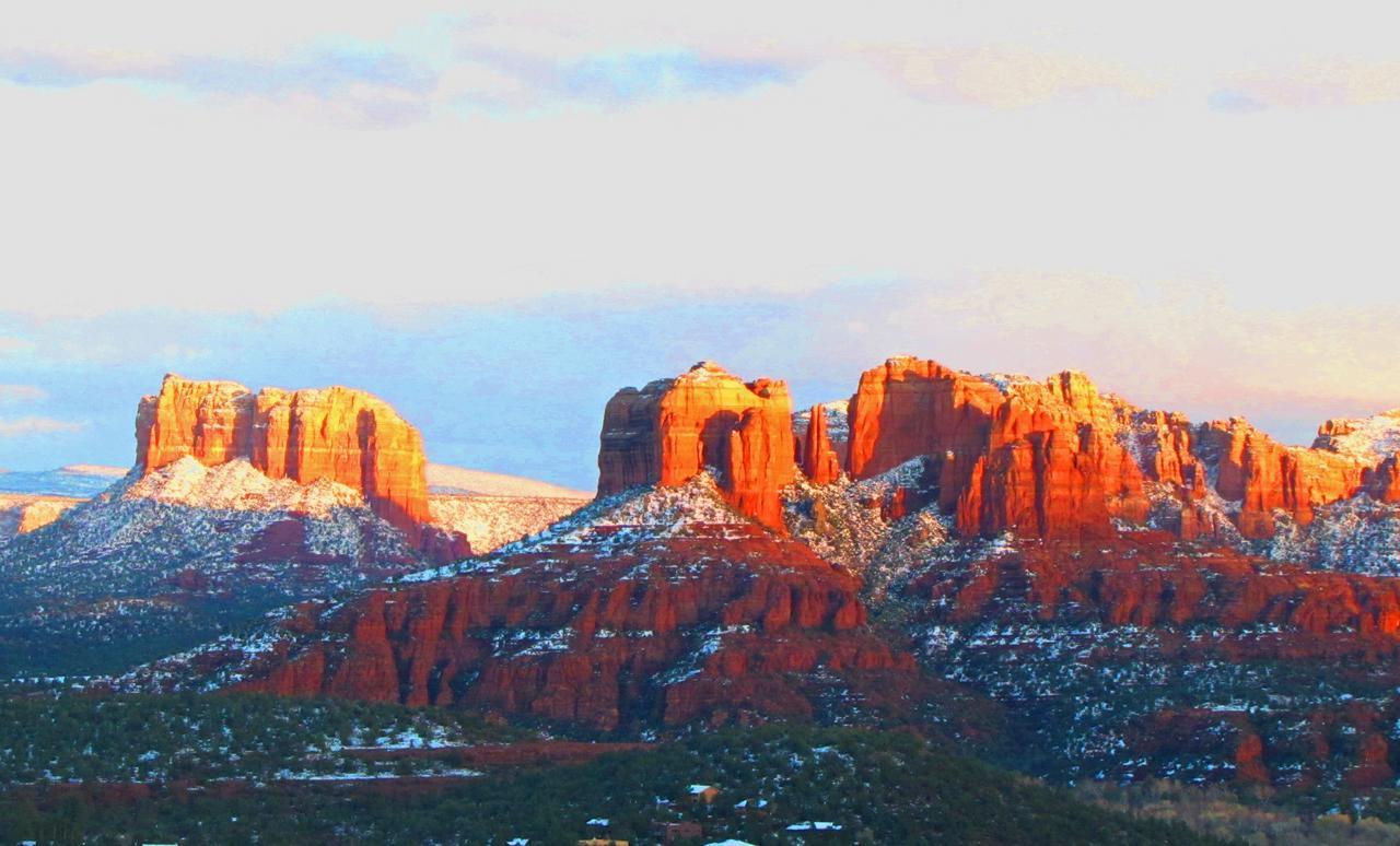 Sedona Cathedral Hideaway B&B And Casita Esterno foto